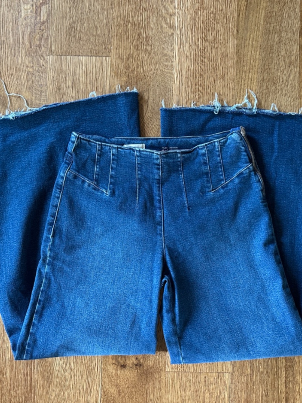 Anthropologie Pilcro Trapeze High Rise Wide Leg Jeans - Picture 7 of 15